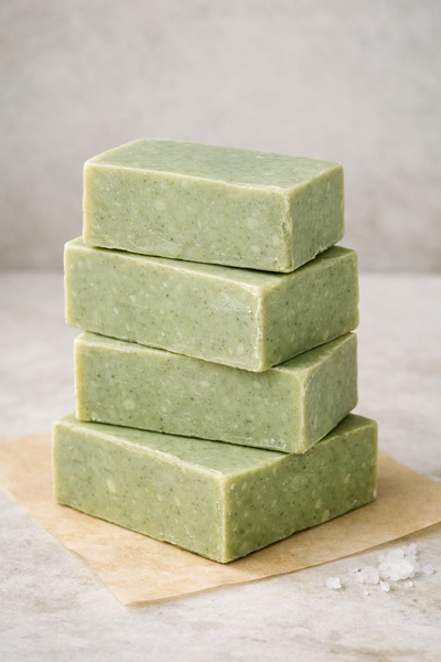 Goat Milk Avocado Glow Bar – Hydrating Tallow Soap with Eucalyptus & Lemongrass Ultra‑creamy soap made with avocado, tallow, and kaolin clay
