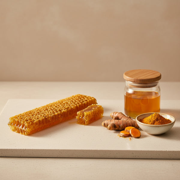 Calming Silk Turmeric + Lemon Peel Jojoba Soap – Gentle Glow & Exfoliation