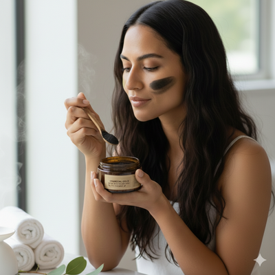 Botanical Facial Scrubs Set - Detox, Glow & Calm