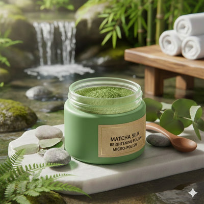 Botanical Facial Scrubs Set - Detox, Glow & Calm