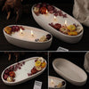 Oval Stone Bowl