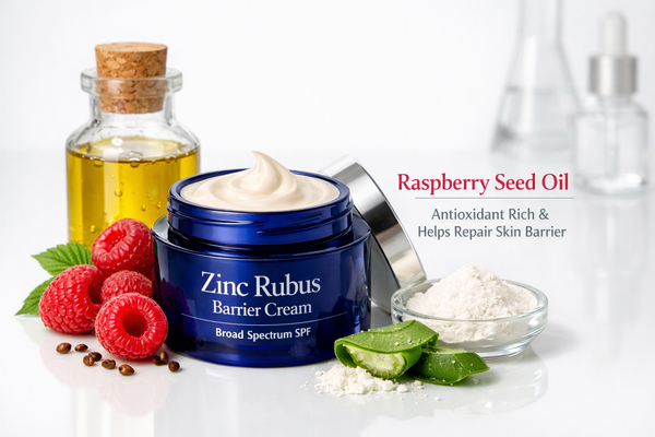 Zinc Rubus Barrier Cream- Soothing Mineral Protection • Velvet‑Matte Finish