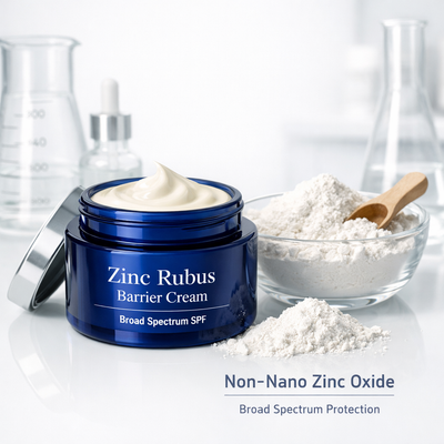 Zinc Rubus Barrier Cream- Soothing Mineral Protection • Velvet‑Matte Finish