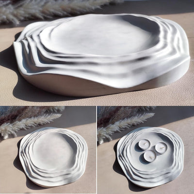 Wave Stone Tray